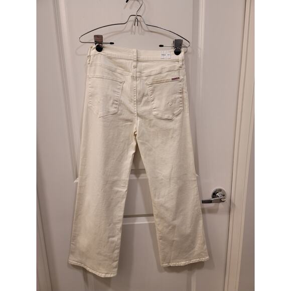 Hudson Rosalie Wide Leg Distressed Jeans - Picture 3 of 8